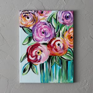 Abstract Floral Art Print