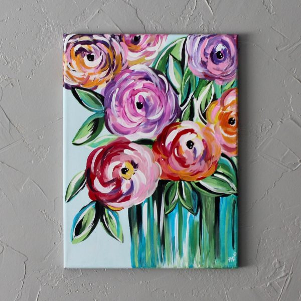 Abstract Floral Art Print
