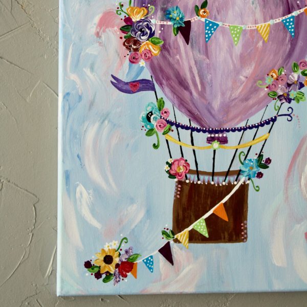 Hot Air Balloon Art Print - Image 2
