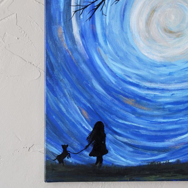 Moonlight Walk Print - Image 2