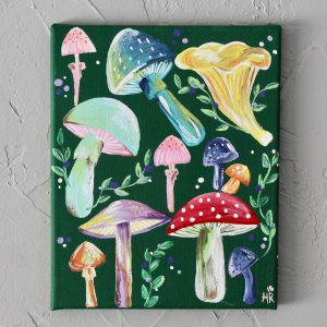 Mushroom Print