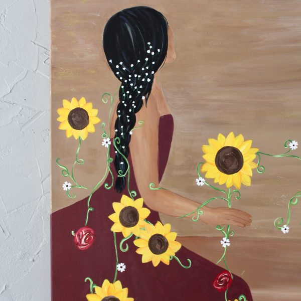 Lady Sunflower Print - Image 2