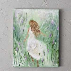 Walk in the Garden Art Print