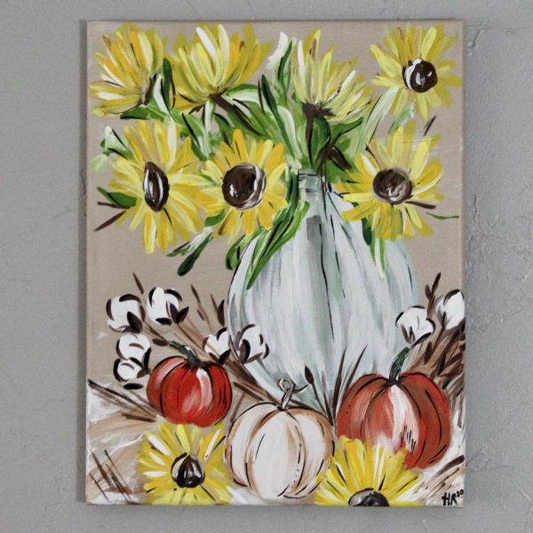 Fall Sunflower Art Print - Image 2