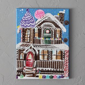 Gingerbread House Art Print