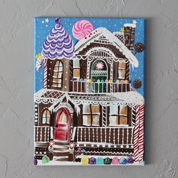 Gingerbread House Art Print