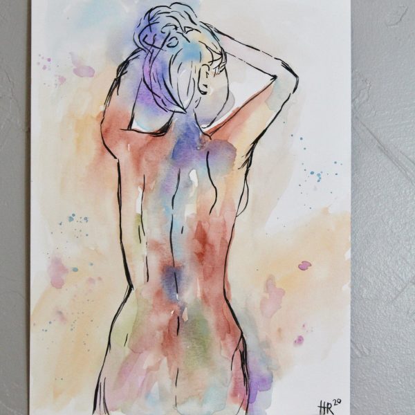 Wild Woman Watercolor Print - Image 3
