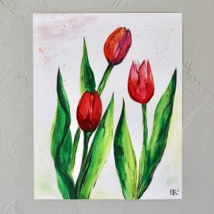 Tulip Watercolor Print