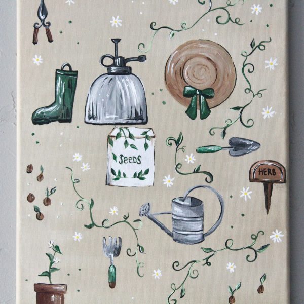 Garden Essentials Guide Art Print - Image 2