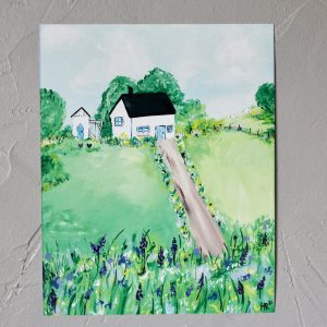 Country Cottage Art Print