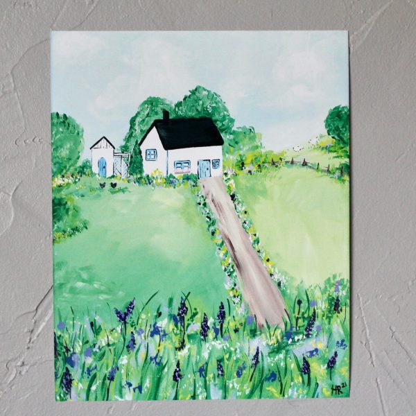 Country Cottage Art Print