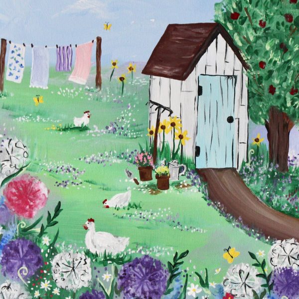 Garden Shed Art Print - Image 2