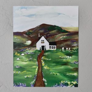 Irish Cottage Art Print
