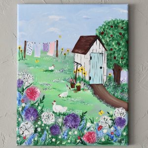 Garden Shed Art Print