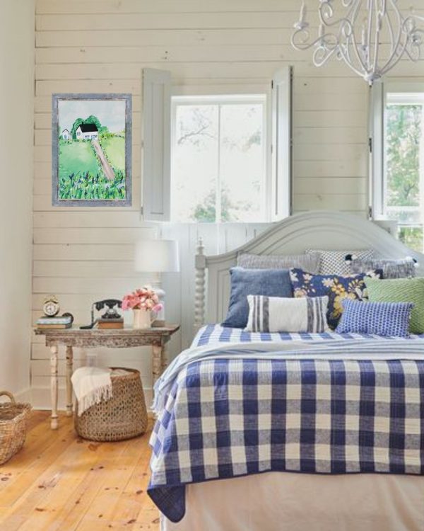 Country Cottage Art Print - Image 3