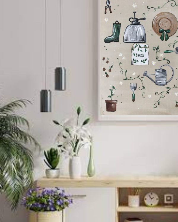 Garden Essentials Guide Art Print - Image 3