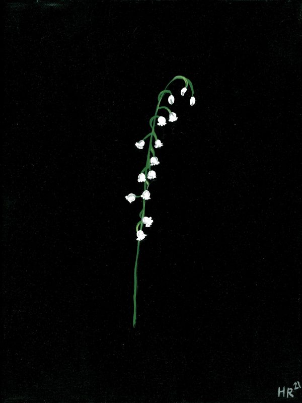 Simple Lily of the Valley Print